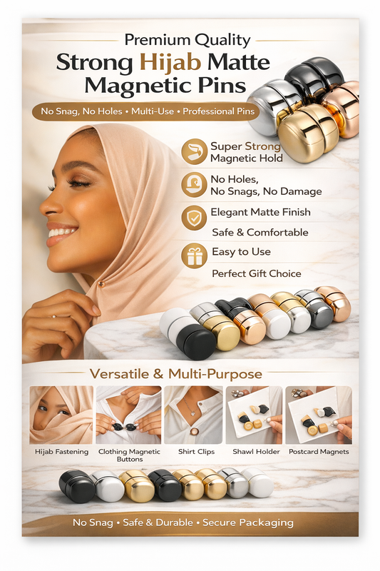 Hijab Magnets Pin