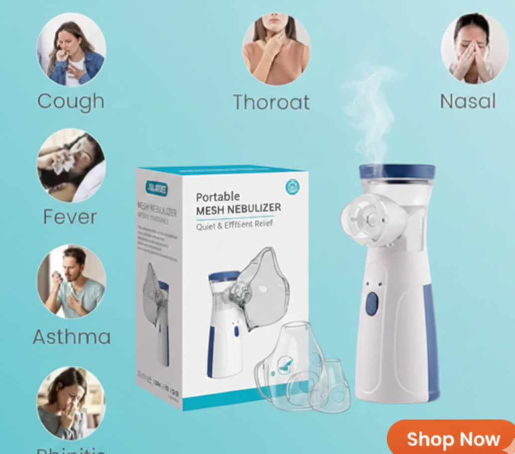 Premimum Quality Electric Mesh Portable Nebulizer Machine