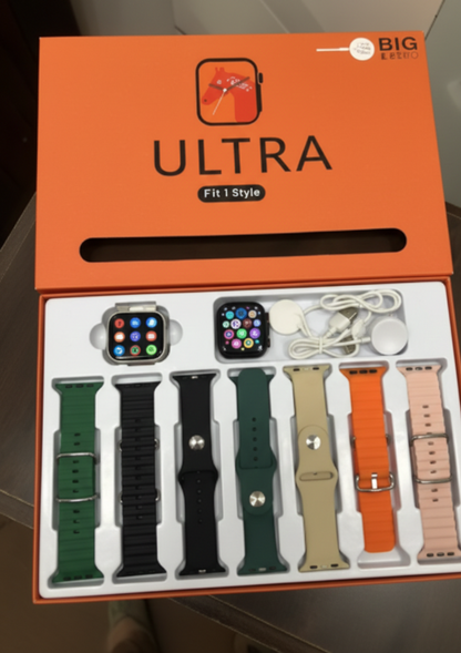 7-in-1 Ultra Smart Watch Sports Smartwatch