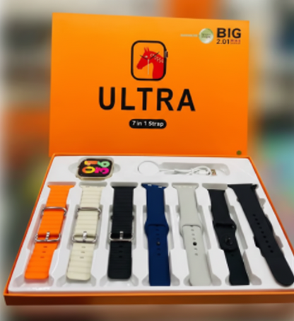 7-in-1 Ultra Smart Watch Sports Smartwatch